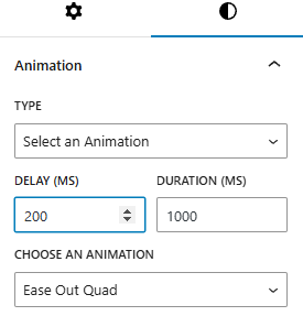 Animation Customization