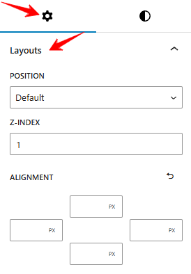 Layout Setting