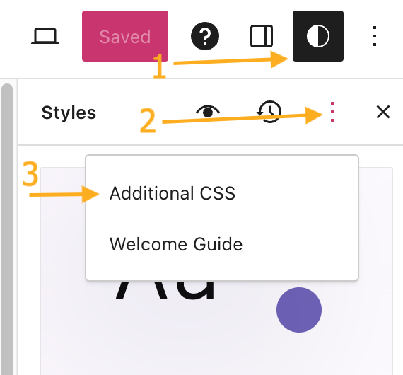 Access Styles Additional Css