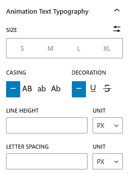 Advance Heading Settings