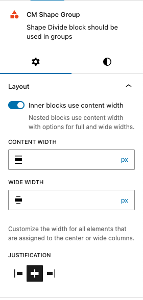 Layout Settings