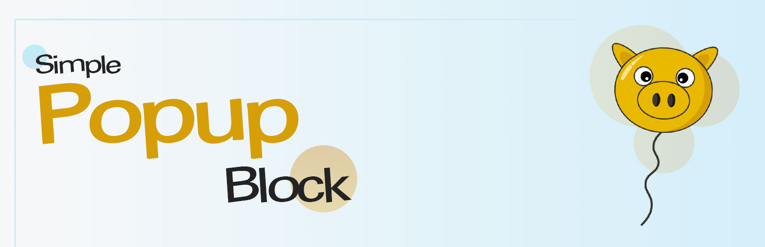 Simple Popup Block Banner